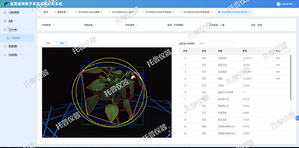 植物数字表型采集分析系统—高通量、高精度，植物表型测量理想之选!